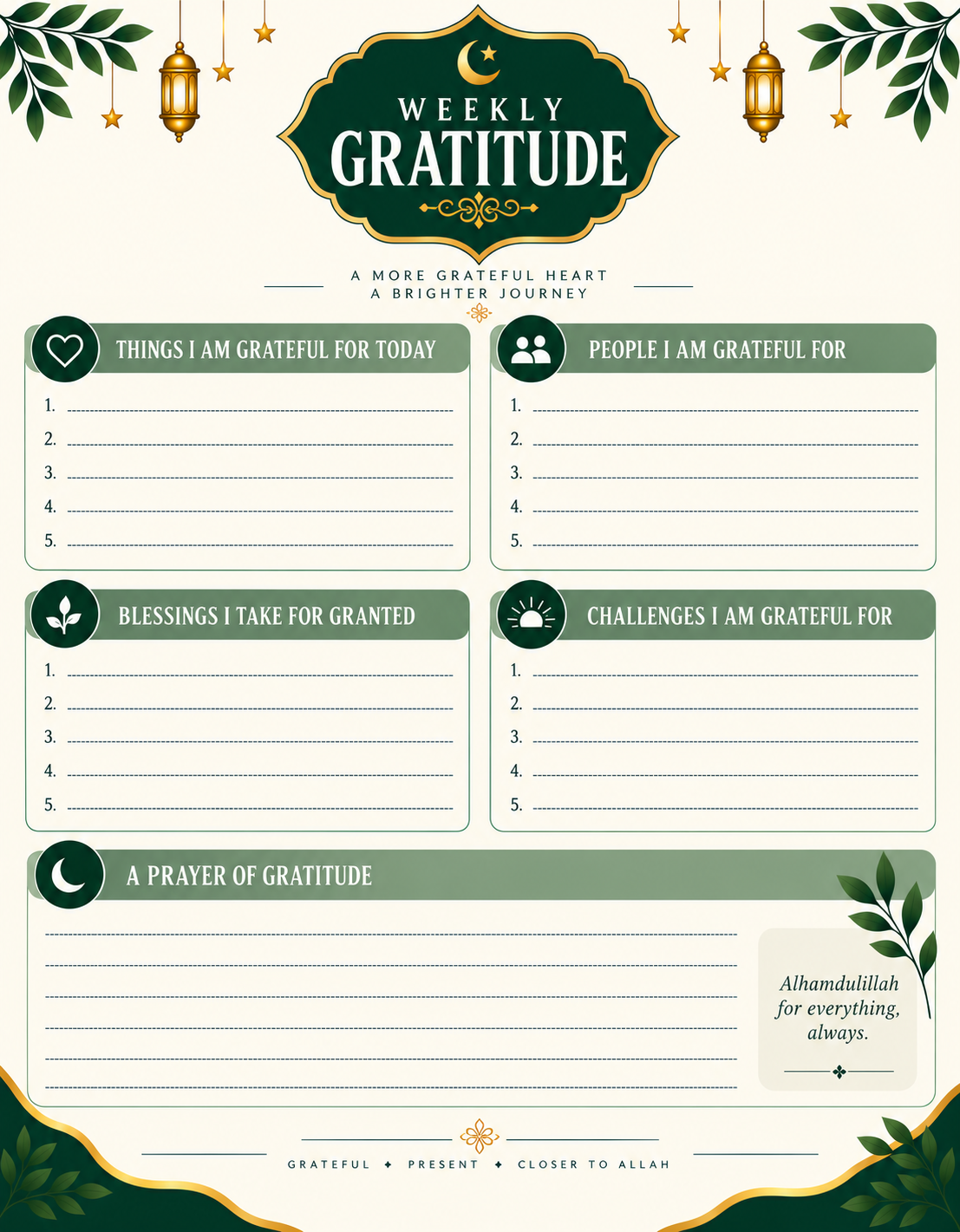 Islamic Daily Planner – Prayer-Centered Daily Planning & Productivity