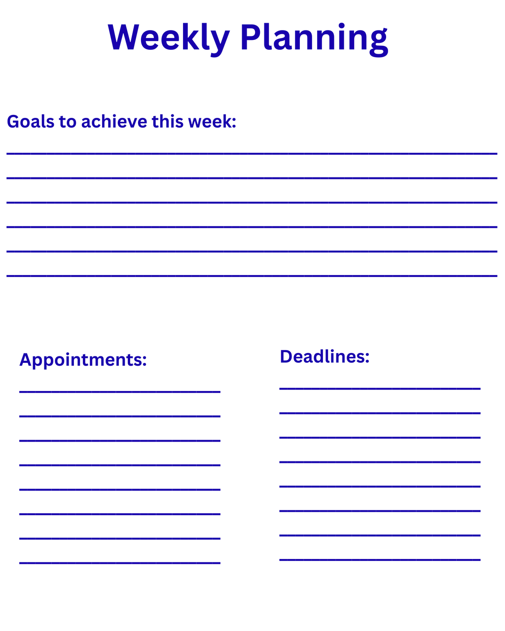 Digital Prayer-Led Day Planner