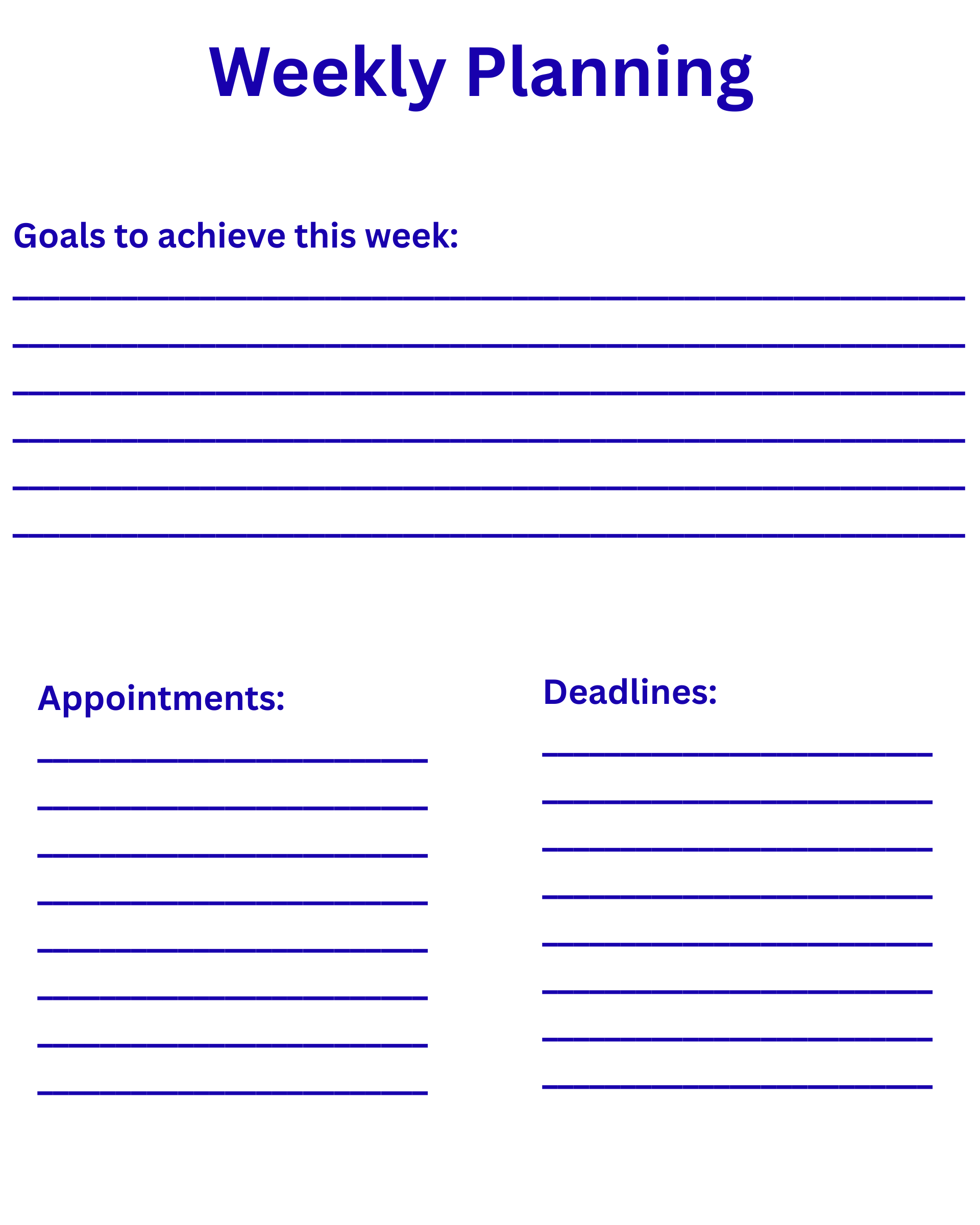 Digital Prayer-Led Day Planner