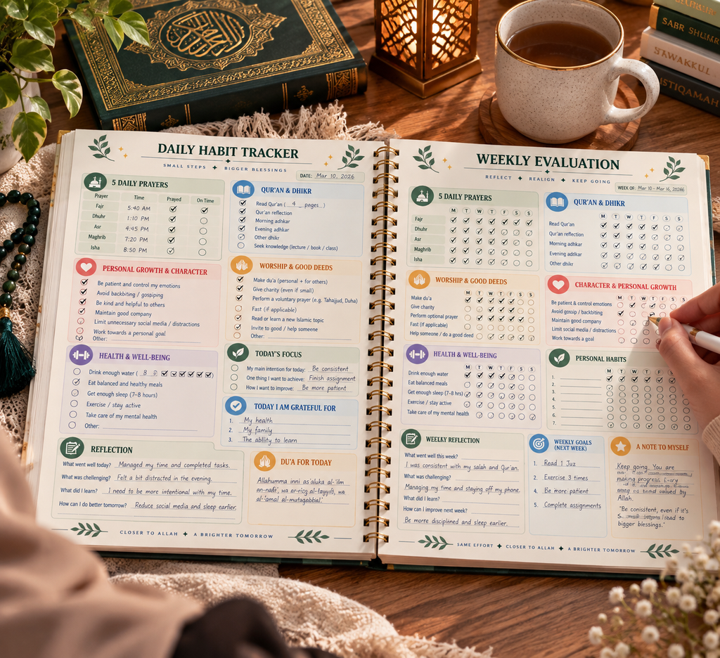 Islamic Habit Tracker – Faith, Discipline & Personal Growth