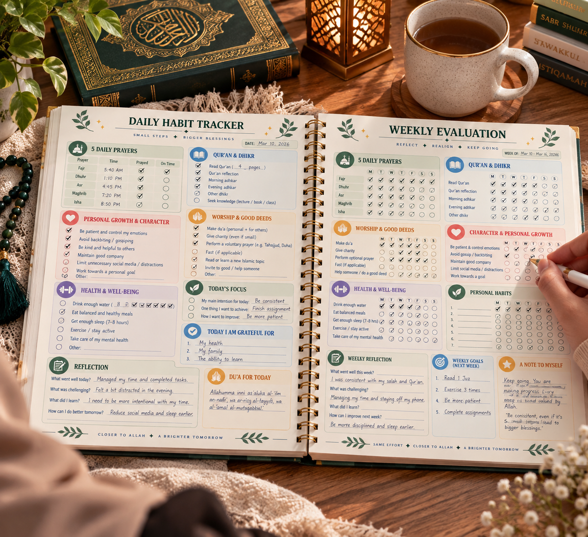 Islamic Habit Tracker – Faith, Discipline & Personal Growth