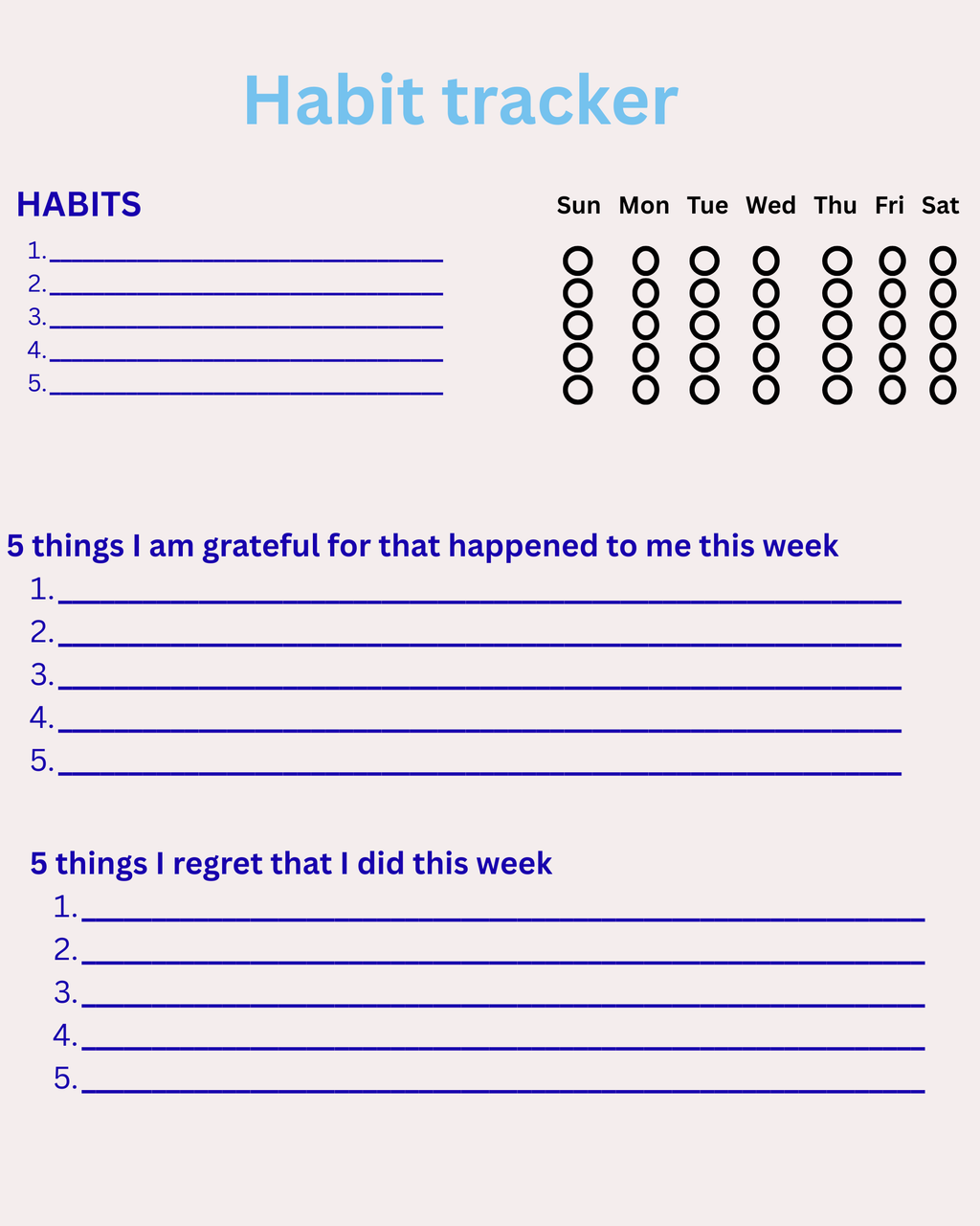 Digital Islamic Habit Tracker
