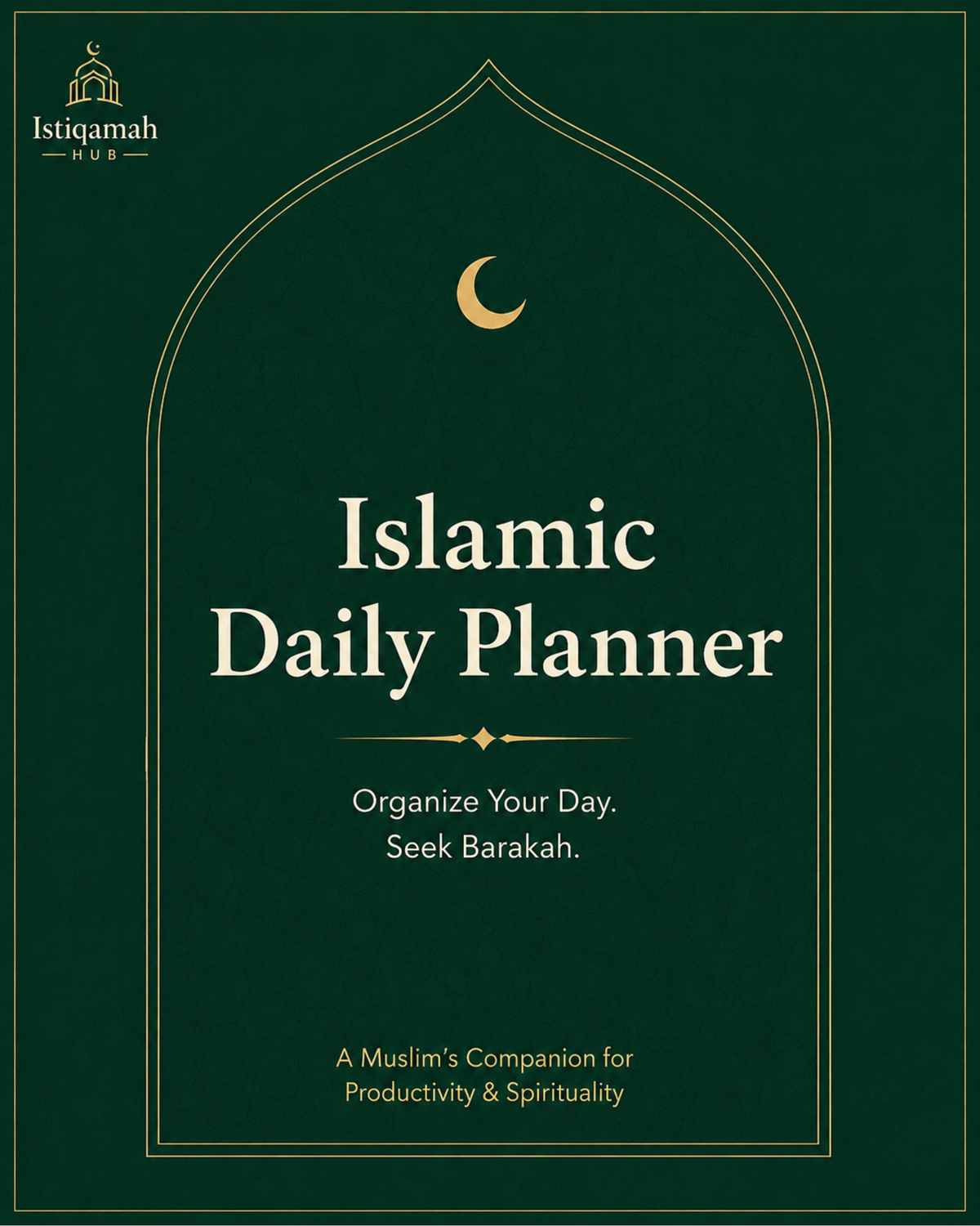 Islamic Daily Planner – Prayer-Centered Daily Planning & Productivity